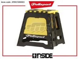 POLISPORT 8981500001 CAVALLETTO BIKE STAND GIALLO