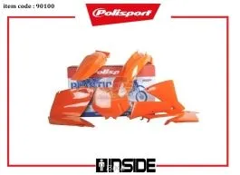 POLISPORT 90100 KIT PLASTICHE KTM MX/ENDURO BASE ARANCIONE