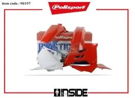 POLISPORT 90197 KIT PLASTICHE GAS GAS ENDURO BASE ROSSO