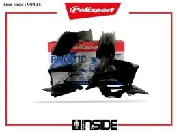 POLISPORT 90435 KIT PLASTICHE GAS GAS ENDURO BASE NERO