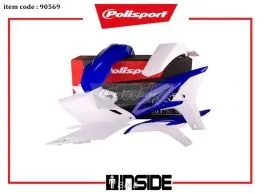 POLISPORT 90569 KIT PLASTICHE YAMAHA ENDURO BASE BLU YAM98/BIANCO