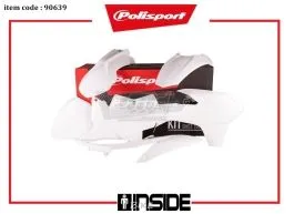 POLISPORT 90639 KIT PLASTICHE KTM MX BIANCO