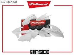 POLISPORT 90680 KIT PLASTICHE KTM MX BIANCO