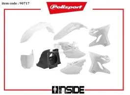 POLISPORT 90717 KIT PLASTICHE RESTYLING YZ 125/250 02-14 BIANCO