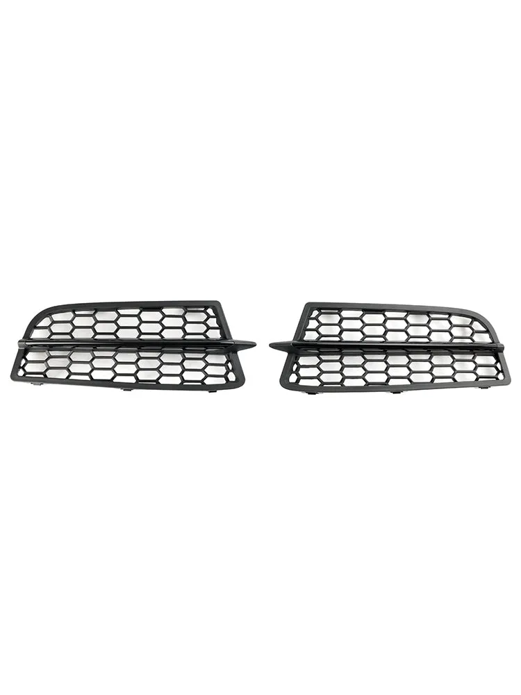 2PCS Front Bumper Fog Light Cover Bezel Grill Grille Pour BMW F20 F21 2011-2015 M