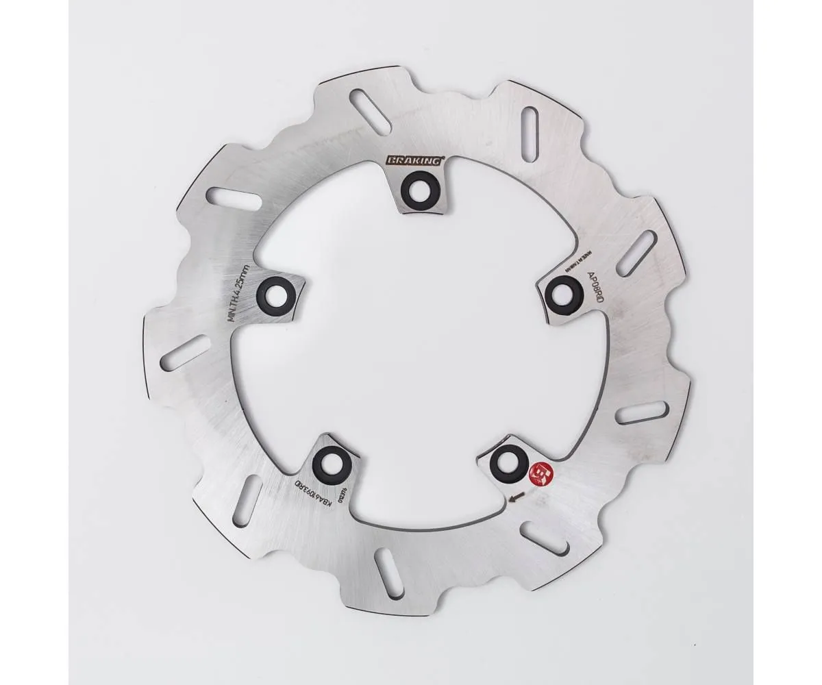 Ap08rid Disco Freno Posteriore Dx Braking W-fix Per Aprilia Rsv 1998 > 2003-AP08RID-112744