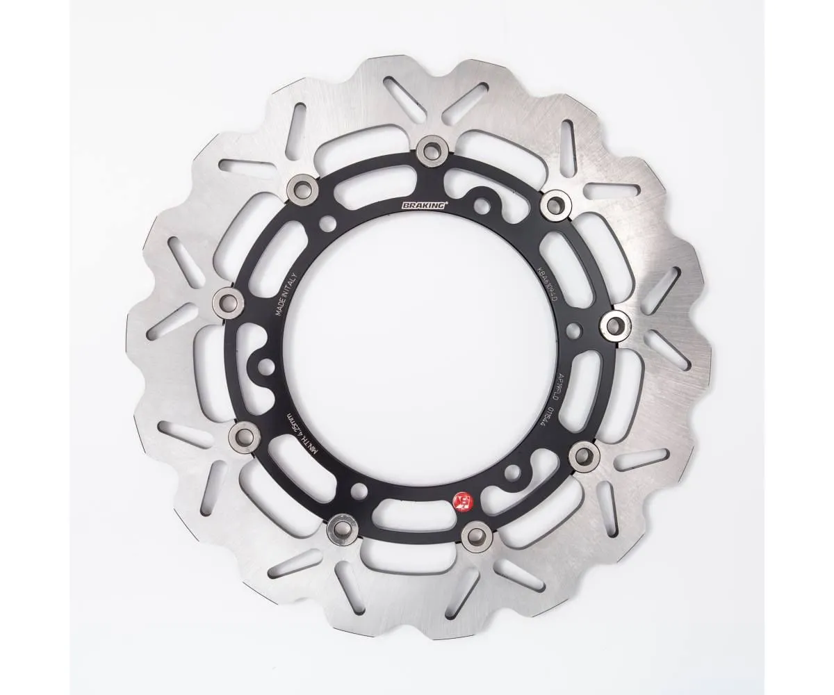 Ap19fld Disco Freno Anteriore Braking W-flo Per Aprilia Etv Capo Nord 2001 > 2007-AP19FLD-112648