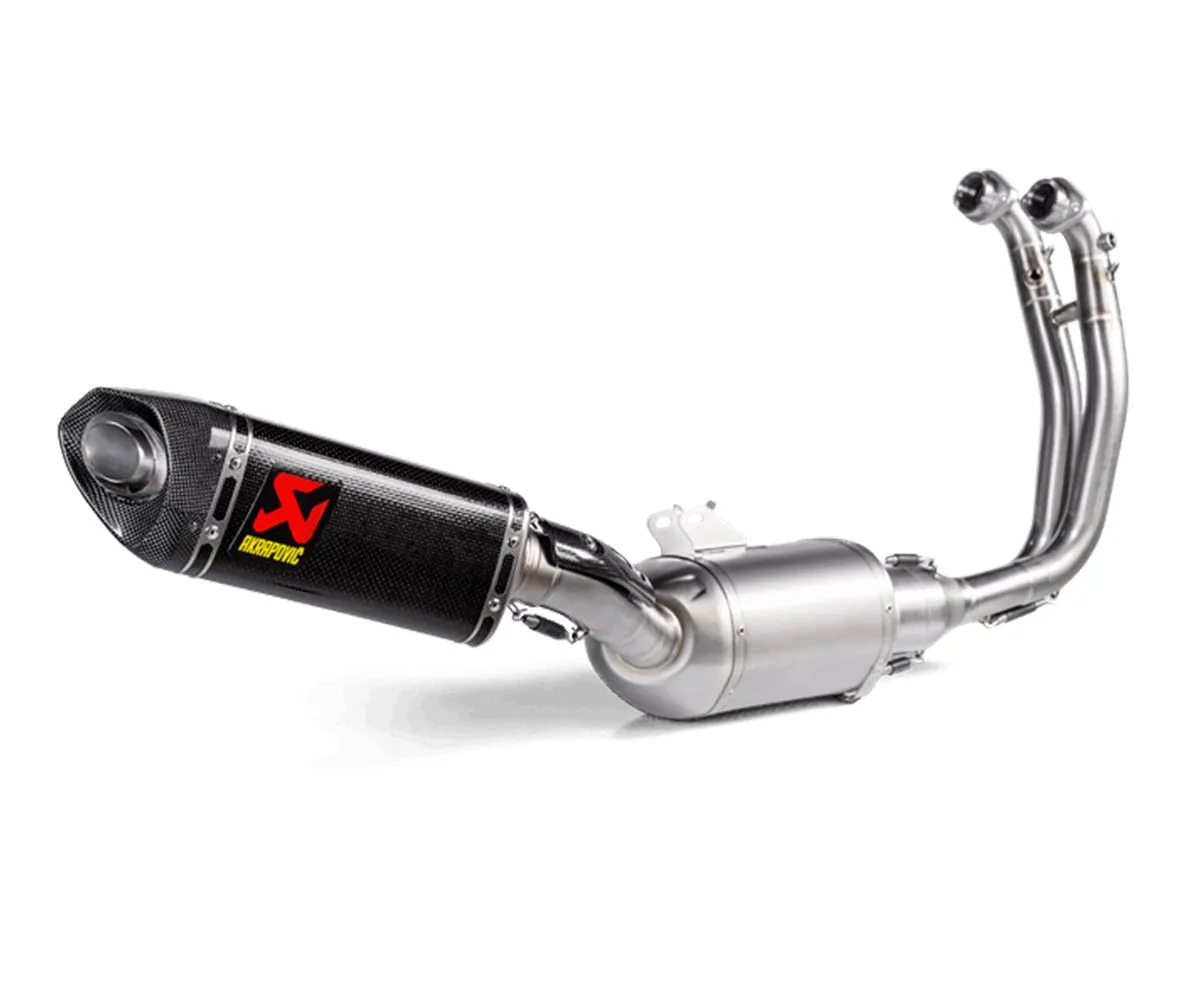 Scarico Completo Kat Akrapovic Racing Line (carbon) Acciaio Inox Aprilia Rs 660 2020 > 2024-S-A6R4-HAPC-175290