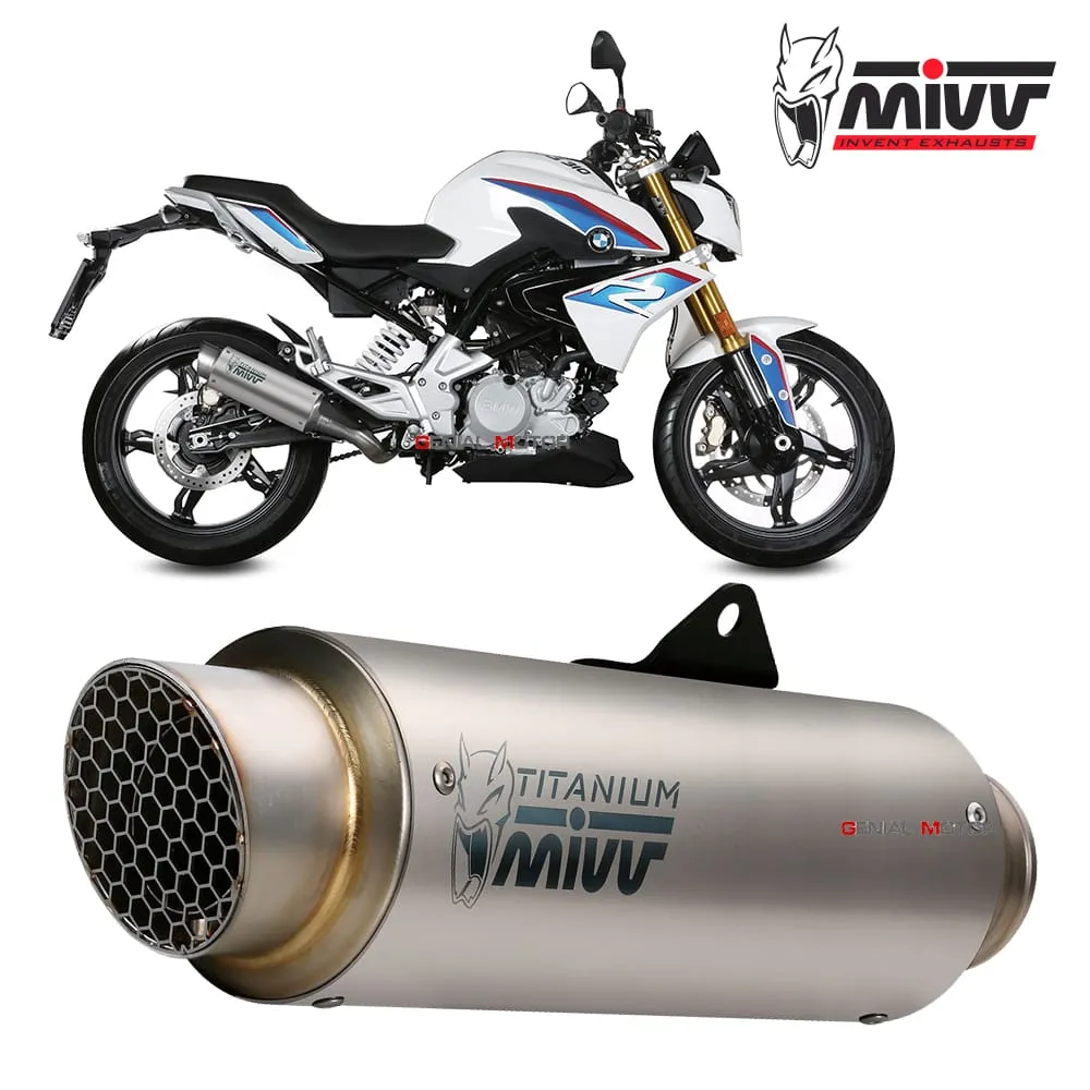Impianto Completo Mivv Gp Pro Titanio Per Bmw G 310 R 2018 > 2024-B.032.L6P-107834
