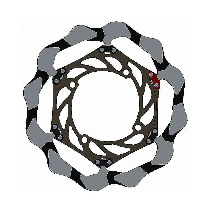 By4126e Disco Freno Anteriore Sx Braking Epta Off Per Kawasaki Klx R 2007 > 2020-BY4126E-116884