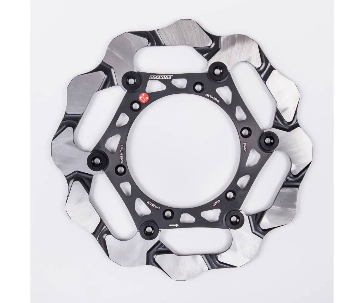 By4127 Disco Freno Anteriore Sx Braking Batfly Alu Per Suzuki Drz E 2000 > 2008-BY4127-119489