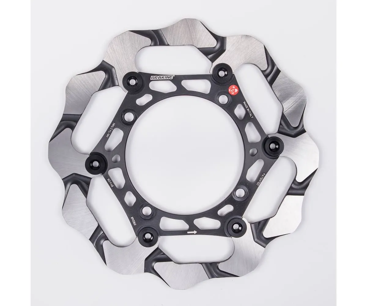 By4128 Disco Freno Anteriore Sx Braking Batfly Alu Per Suzuki Rmx 2010 > 2012-BY4128-119693