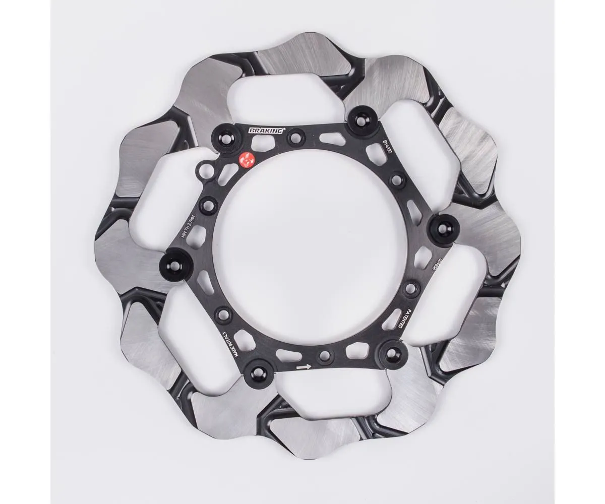 By4132 Disco Freno Anteriore Sx Braking Batfly Alu Per Husaberg Fc 2001 > 2002-BY4132-116060