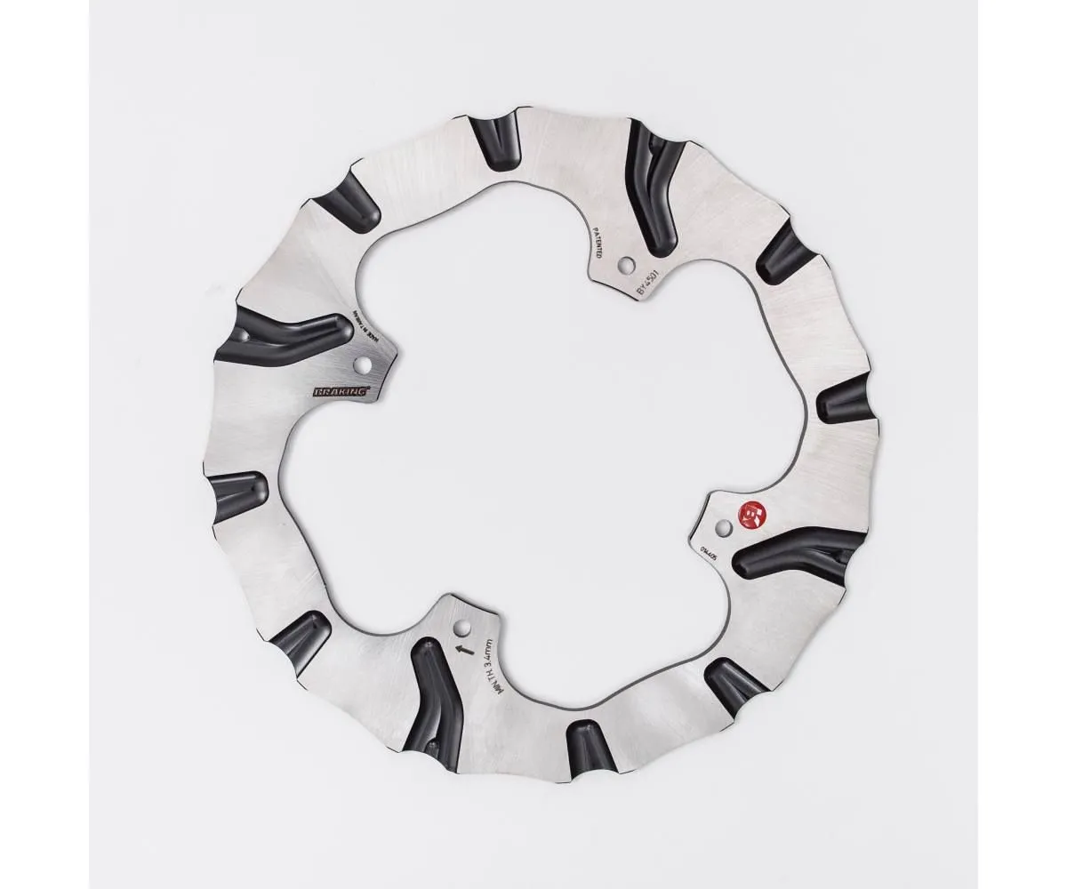 By4501 Disco Freno Posteriore Dx Braking Batfly Per Honda Cr E 2002 > 2008-BY4501-115311