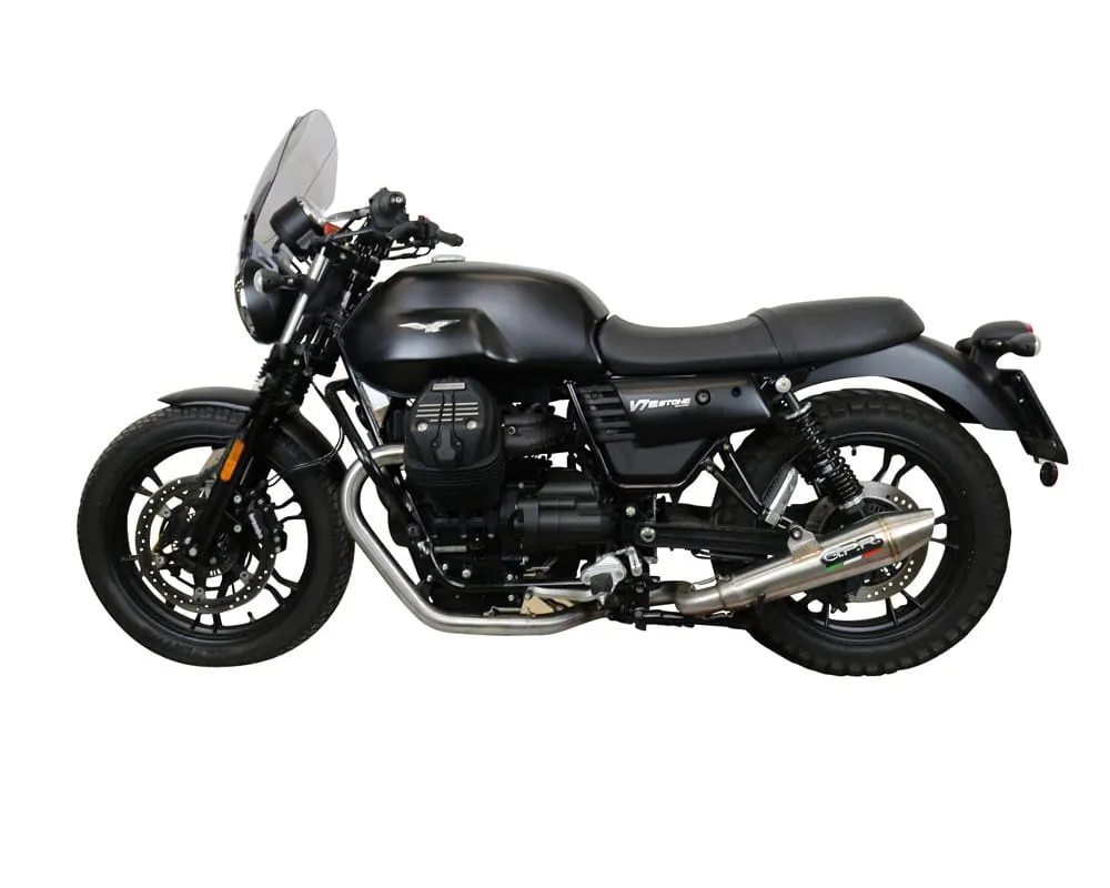 Scarico Completo Gpr Vintacone Racing Moto Guzzi V7 Iii Special-stone-carbon 2017 > 2018-CO.GU.60.RACE.VIC-179987