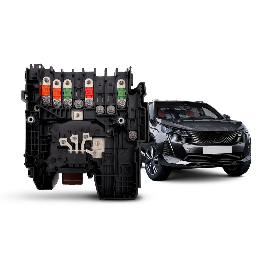 2013+ Citroën C4 Grand Picasso II 1.2 THP, 1.6 VTi, 1.6 THP, 1.6 HDi & BlueHDi & 2.0 BlueHDi Module de tension de boîte à fusibles 9675350380 9675350286 générique