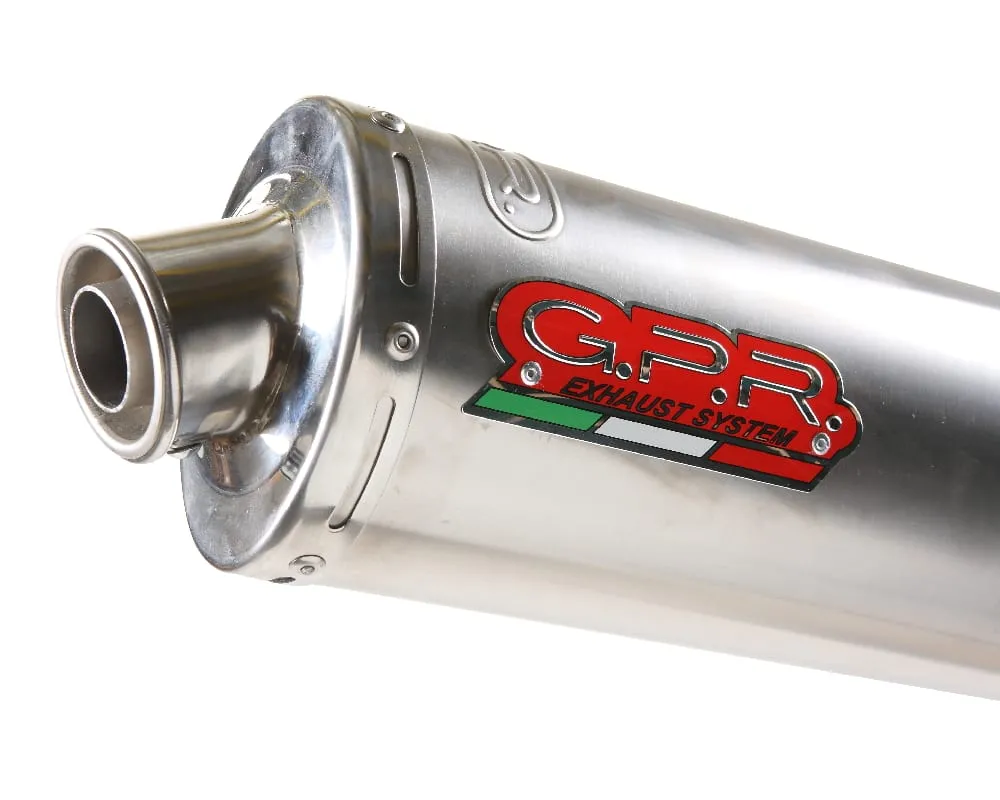 Scarichi Terminali Gpr Deeptone Inox Omologato Ducati Monster S4r 2003 > 2007-D.44.DE-177089