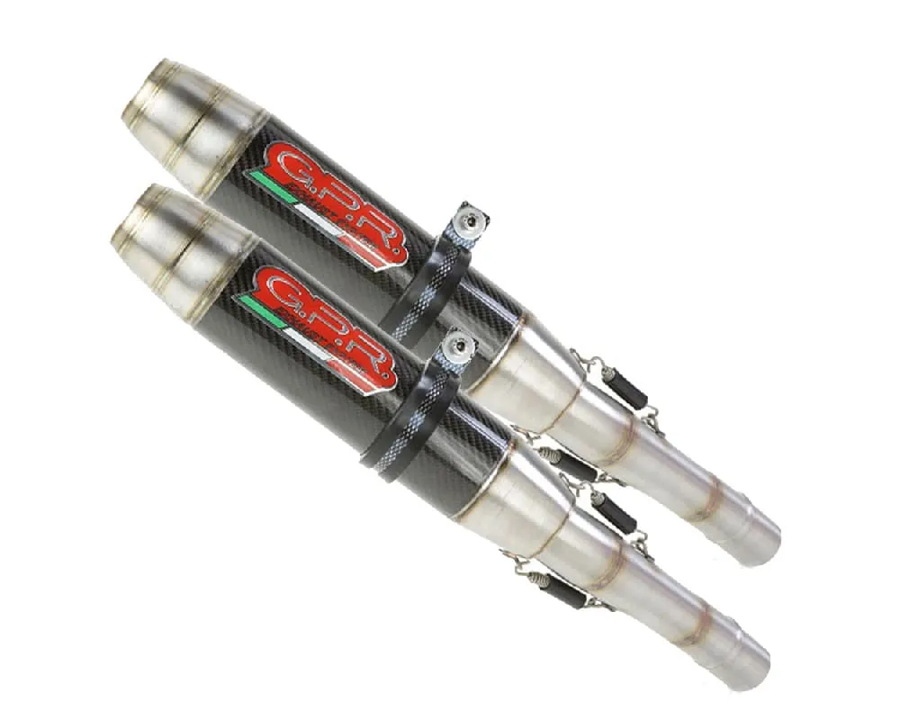 Scarichi Terminali Gpr Deeptone Carbon Omologato Ducati Monster 796 2010 > 2014-D.97.DC-176984