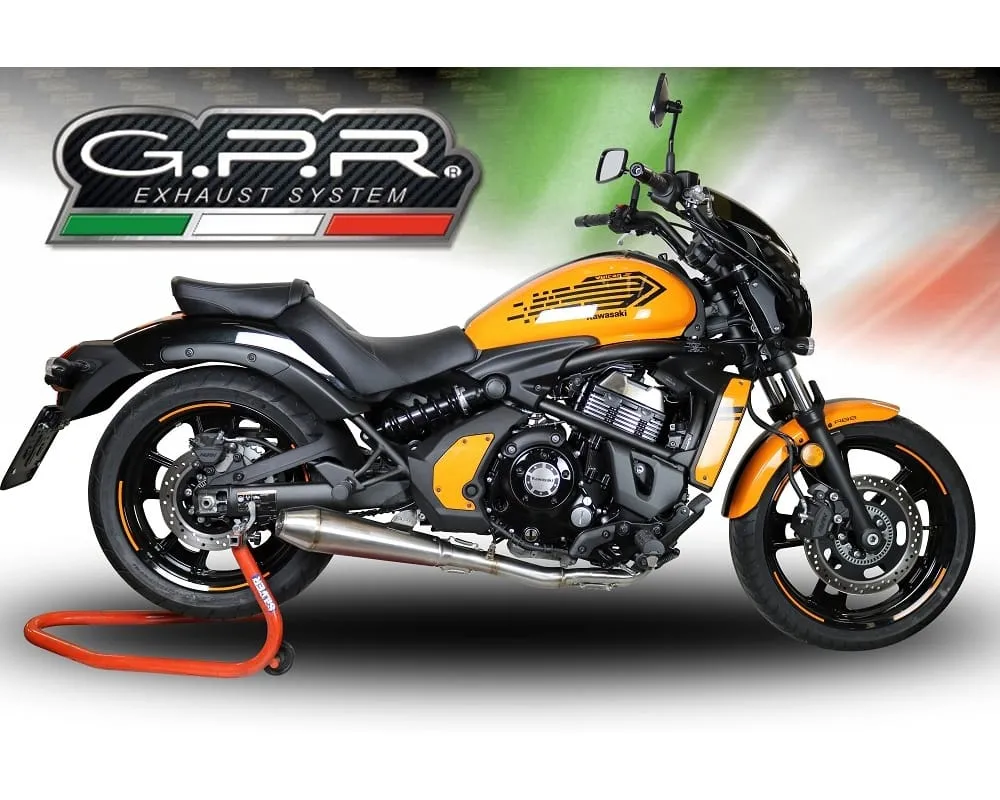 Scarico Completo Gpr Ultracone Catalizzato Kawasaki Vulcan 650 2018 > 2020-E4.CO.K.172.CAT.ULTRA-178910