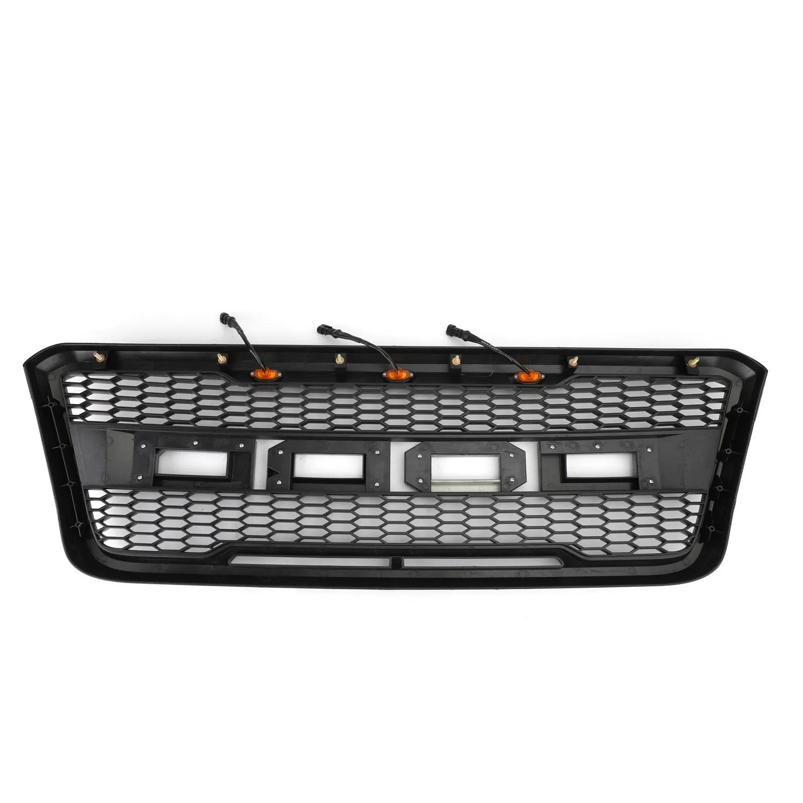 2004 F150 Grille de rechange pour grille de capot en maille avant Ford Style Raptor avec LED générique