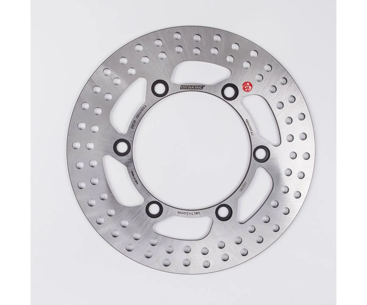 Ho07fi Disco Freno Anteriore Dx Braking R-fix Per Hero Glamour (rear Drum Model) 2011 > 2012-HO07FI-115102