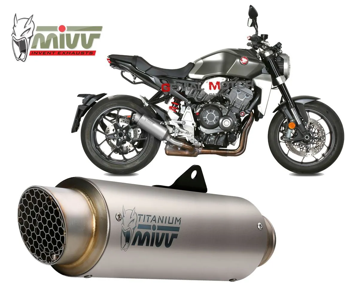 Terminale Scarico Omologato Mivv Gp Pro Titanio Per Honda Cb 1000 R 2018 > 2023-H.068.L6P-107864
