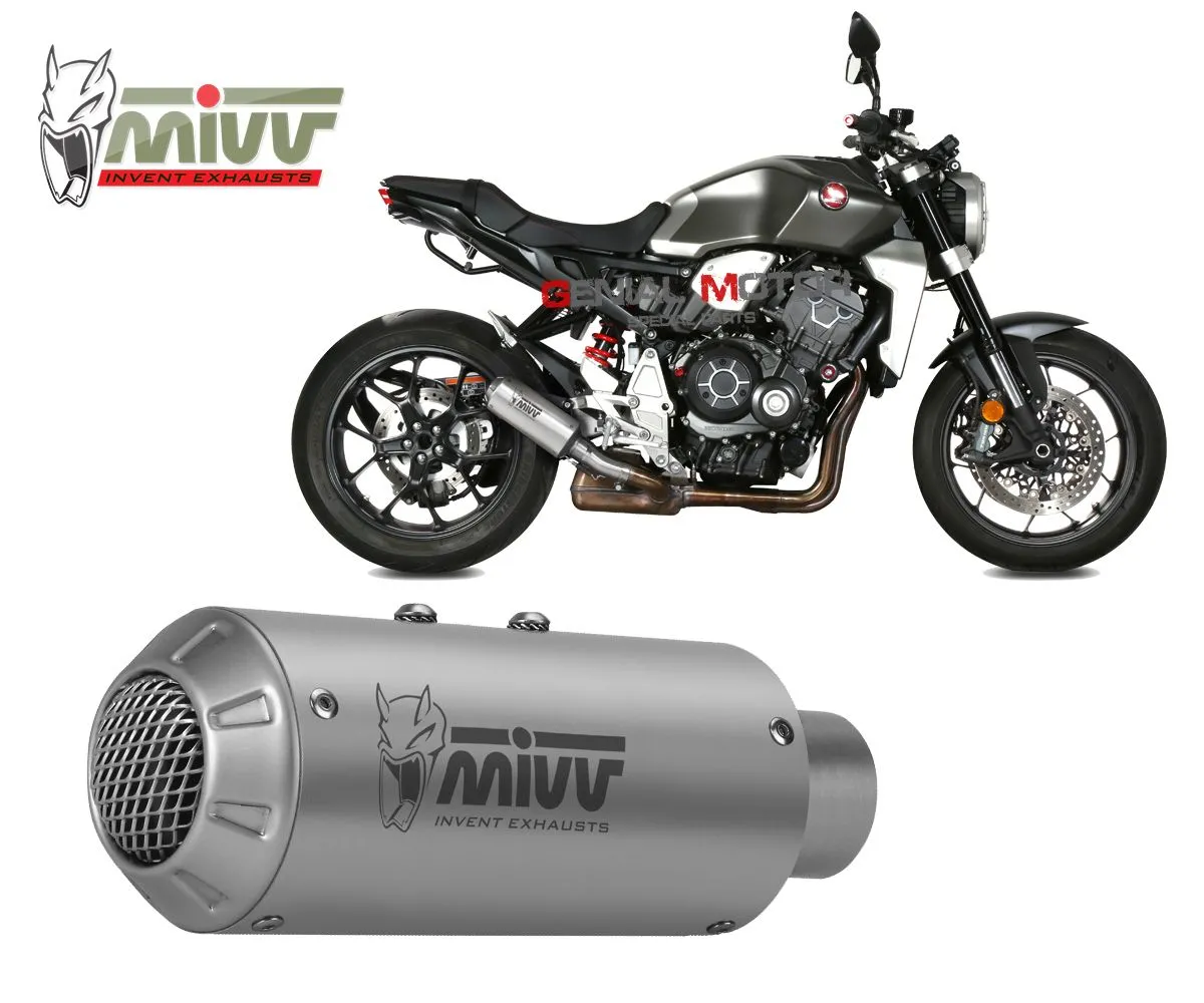 Terminale Scarico Omologato Mivv Mk3 Inox Per Honda Cb 1000 R 2018 > 2023-H.068.LM3X-107871