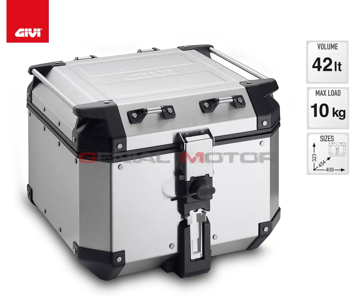 Valigia Givi Trekker Outback 42lt Per Aprilia Pegaso 650 Strada 2005 > 2011 Obkn42a-OBKN42A--SR79-182344