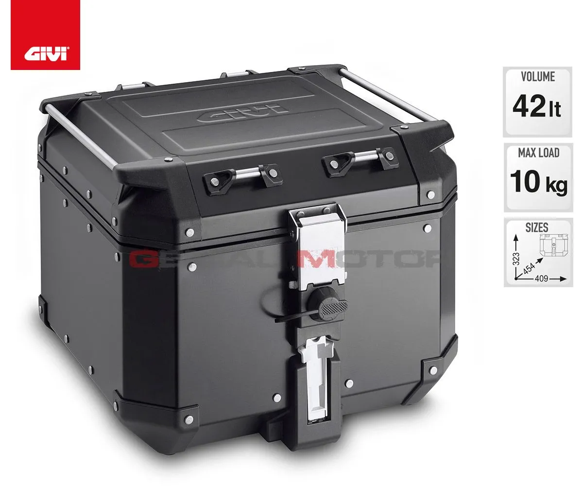 Valigia Givi Trekker Outback 42lt Per Aprilia Pegaso 650 Strada 2005 > 2011 Obkn42b-OBKN42B--SR79-182345