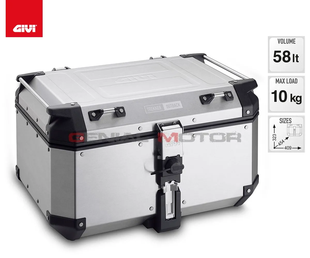 Valigia Givi Trekker Outback 58lt Per Aprilia Pegaso 650 Strada 2005 > 2011 Obkn58a-OBKN58A--SR79-182342