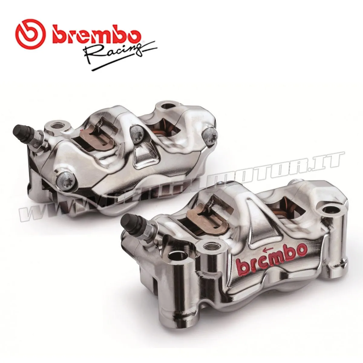 Kit Coppia Pinze Freno Radiali Brembo Racing Gp4-rx Cnc P4 32 Sx Dx 130 Mm Past-220B01130-109564