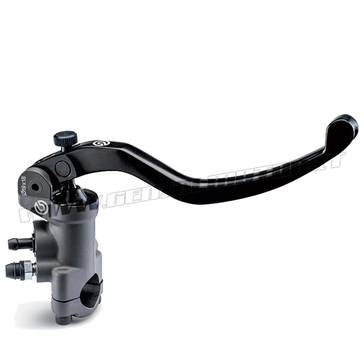 Pompa Freno Radiale Anteriore Brembo Racing Pr 19x20 - Forgiata - Leva Lunga-10476060-109444