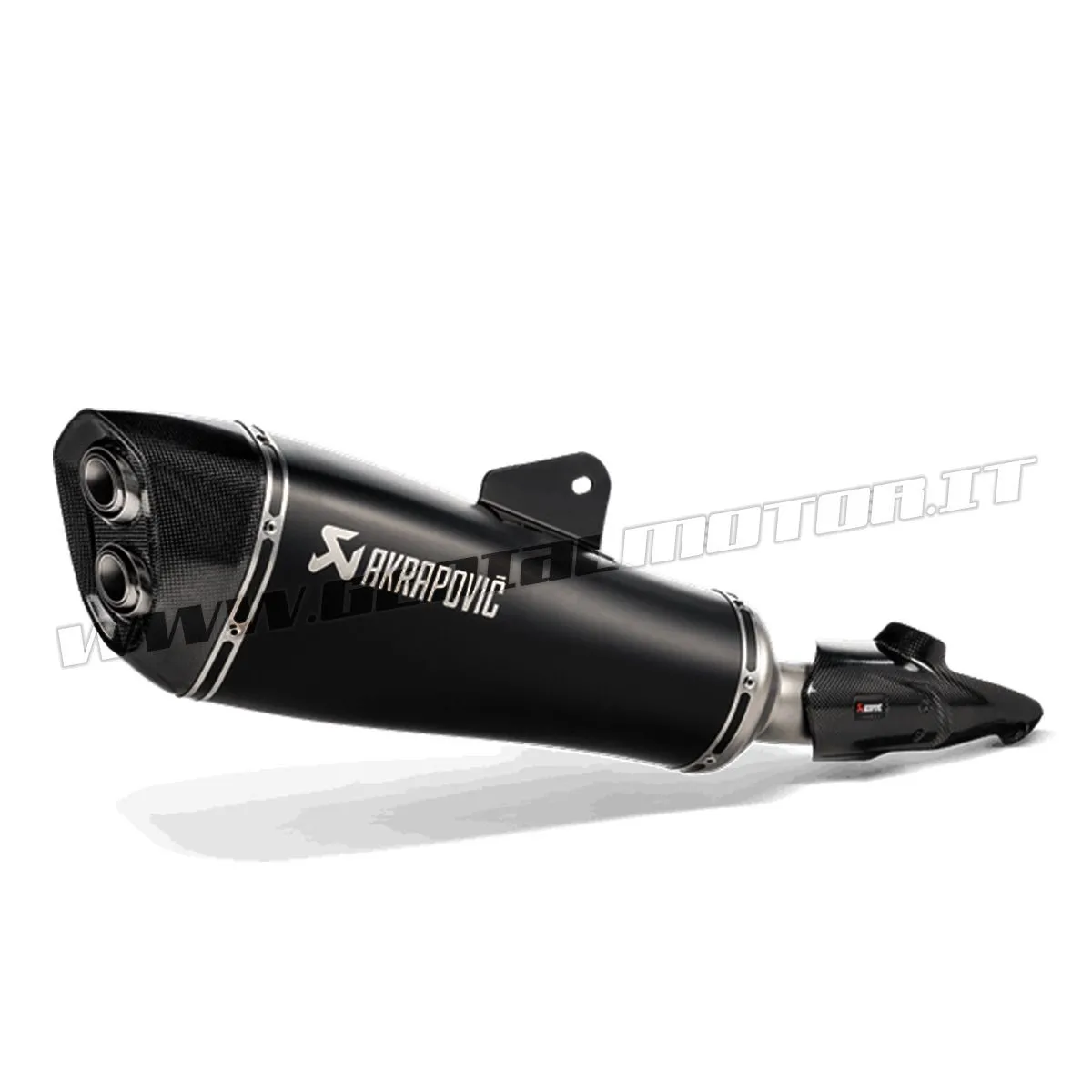Terminale Di Scarico In Titanio Omologato Nero Akrapovic Bmw R 1250 R - Rs 2019 > 2024-S-B12SO22-HALAGTBL-108088