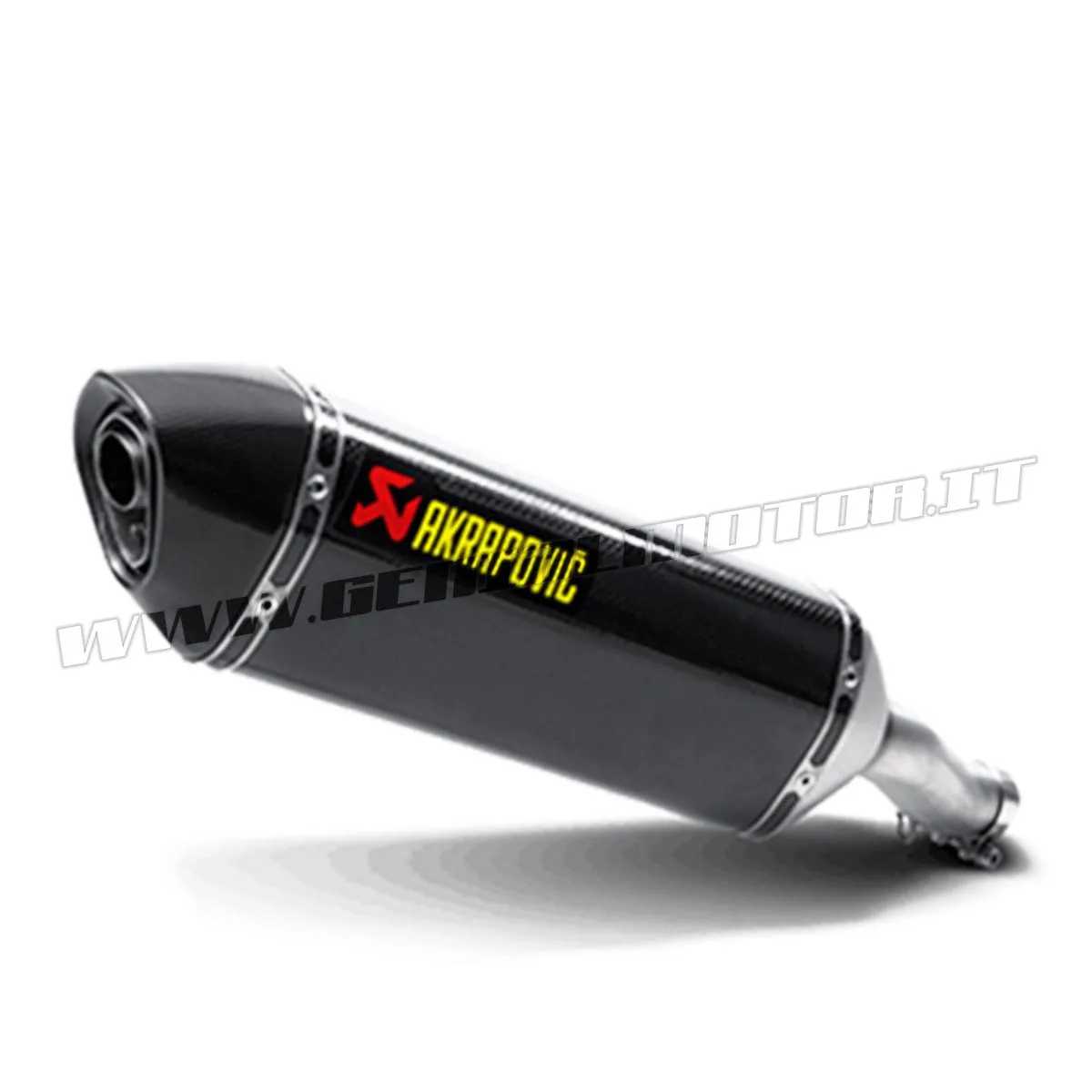 Terminale Di Scarico In Carbonio Omologato Akrapovic Honda Cb 500 X 2019 > 2022-S-H5SO4-HRC/1-108074