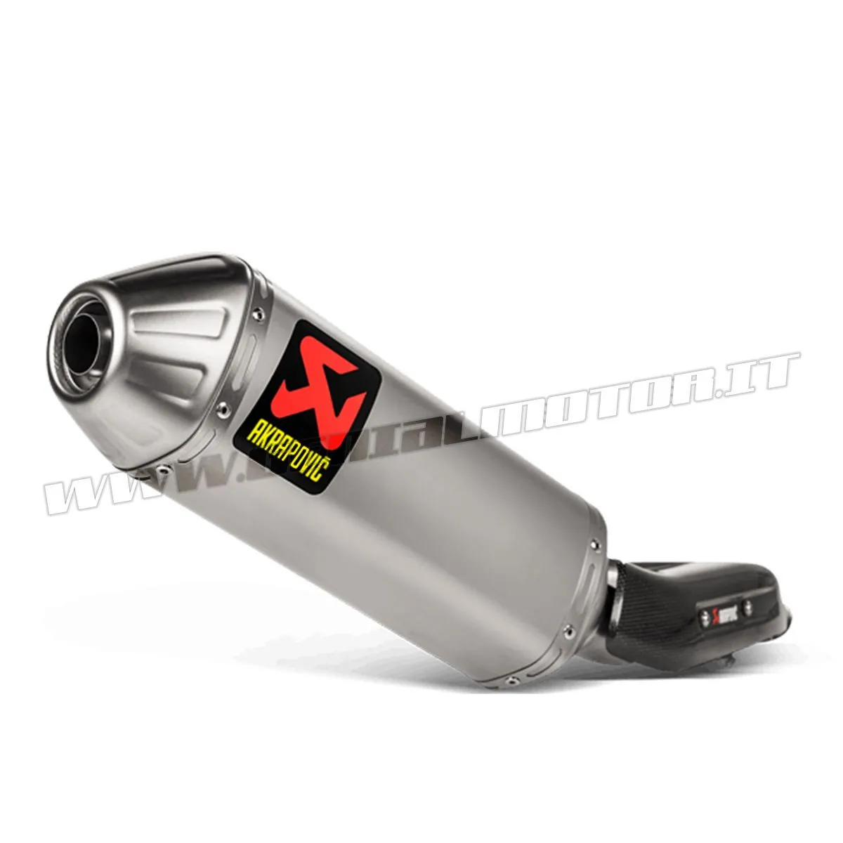 Terminale Di Scarico In Titanio Omologato Akrapovic Yamaha Tenere 700 2019 > 2020-S-Y7SO2-HFTT-108081