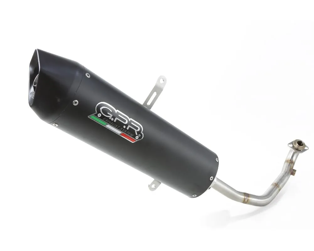 Terminale Di Scarico Gpr Furore Nero Omologato Aprilia Scarabeo 200 2007 > 2011-SCOM.159.FUNE-175592