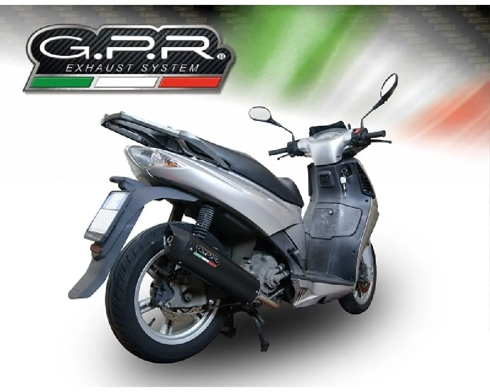 Terminale Di Scarico Gpr Furore Nero Omologato Aprilia Sportcity 125 2004 > 2008-SCOM.77.1.FUNE-175579