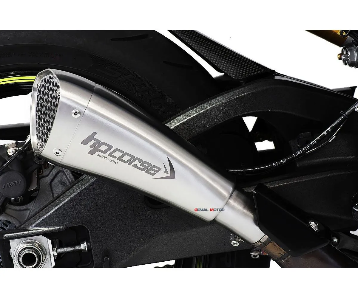 Terminale Scarico Hp Corse Hydroform Short R Acciaio Inox Suzuki Gsx-r 1000 2017 > 2020-XSUHY20PR1017S-AB-182250