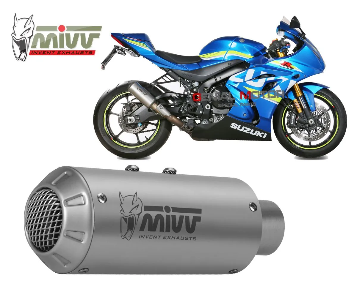 Terminale Scarico Mivv Mk3 Inox Per Suzuki Gsx-r 1000 2017 > 2020-S.050.SM3X-107799