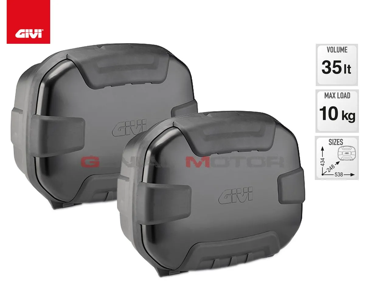 Valigie Laterale Givi Trk35 Trekker Ii 35lt Per Benelli Trk 502 2017 > 2019 Trk35bpack2-TRK35BPACK2--PL8703-182652