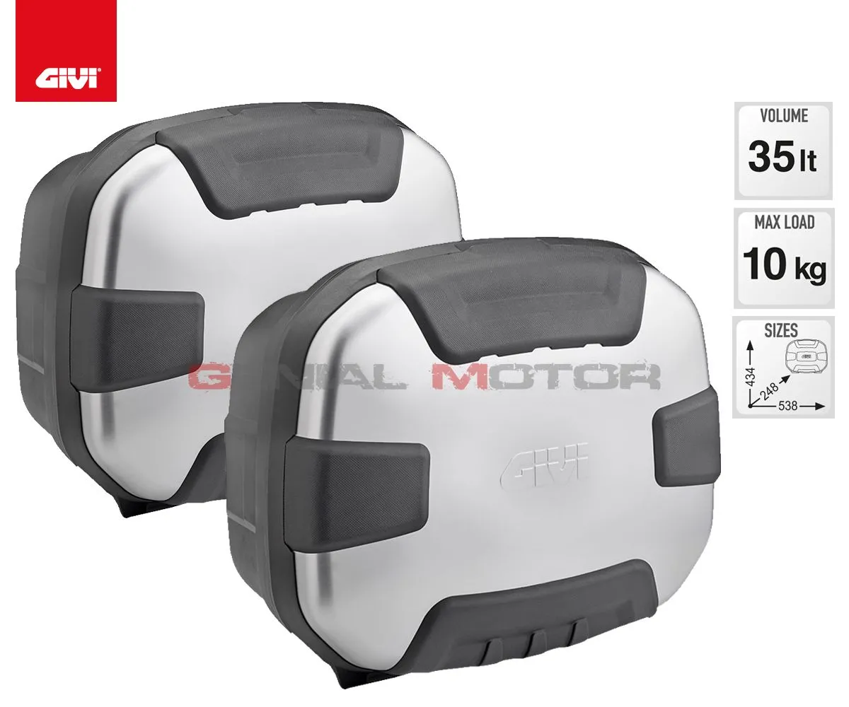 Valigie Laterale Givi Trk35 Trekker Ii 35lt Per Benelli Trk 502 2017 > 2019 Trk35pack2-TRK35PACK2--PL8703-182651