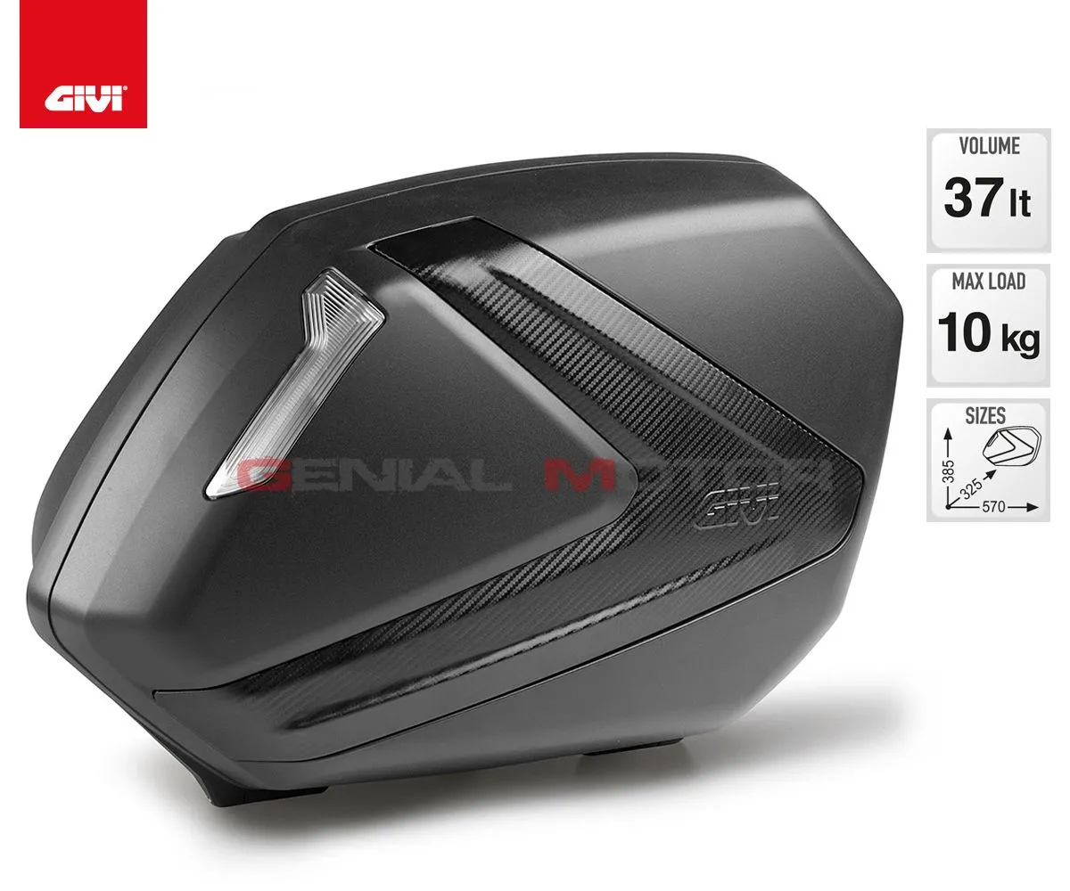 Valigie Laterale Givi V37 37lt Per Bmw K 1200 R 2005 > 2008 V37nnt-V37NNT--PLXR691-184990