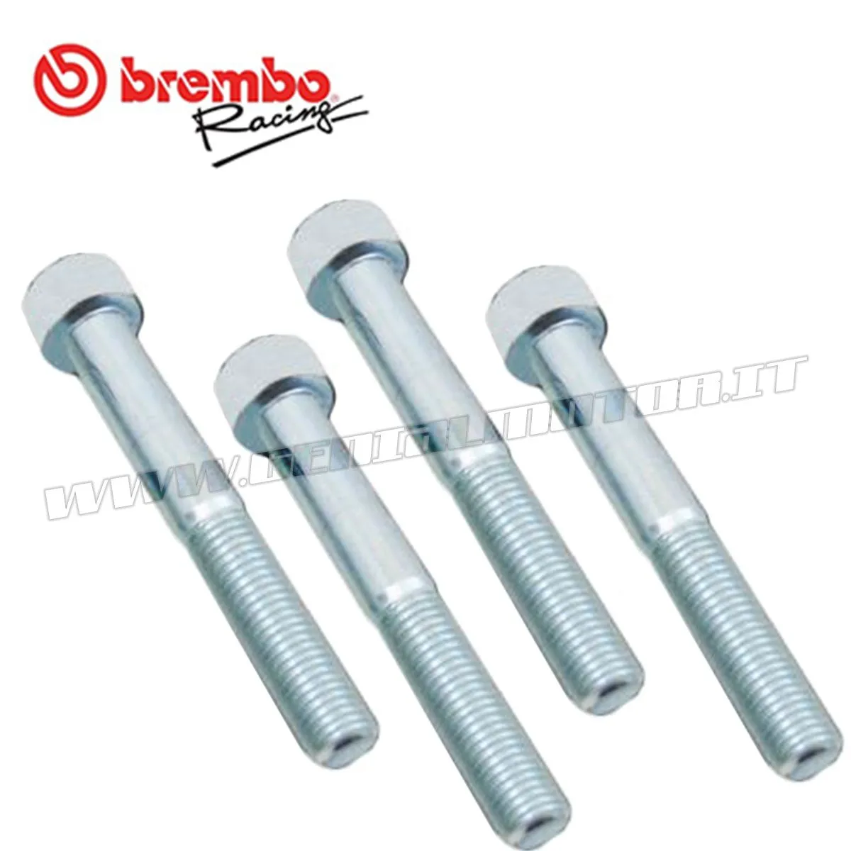 Kit 4 Viti Senza Distanziali Brembo Racing Per Pinze 220a01610 Per Honda-105998709-109527