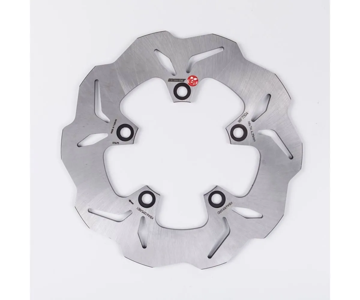 Wf7504 Disco Freno Posteriore Sx Braking W-fix Per Ktm Rc8 2008 > 2011-WF7504-117748