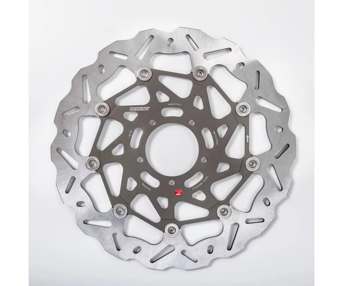 Wk135l Disco Freno Anteriore Sx Braking Sk2 Per Ducati Scrambler Cafe Racer 2017 > 2022-WK135L-113913