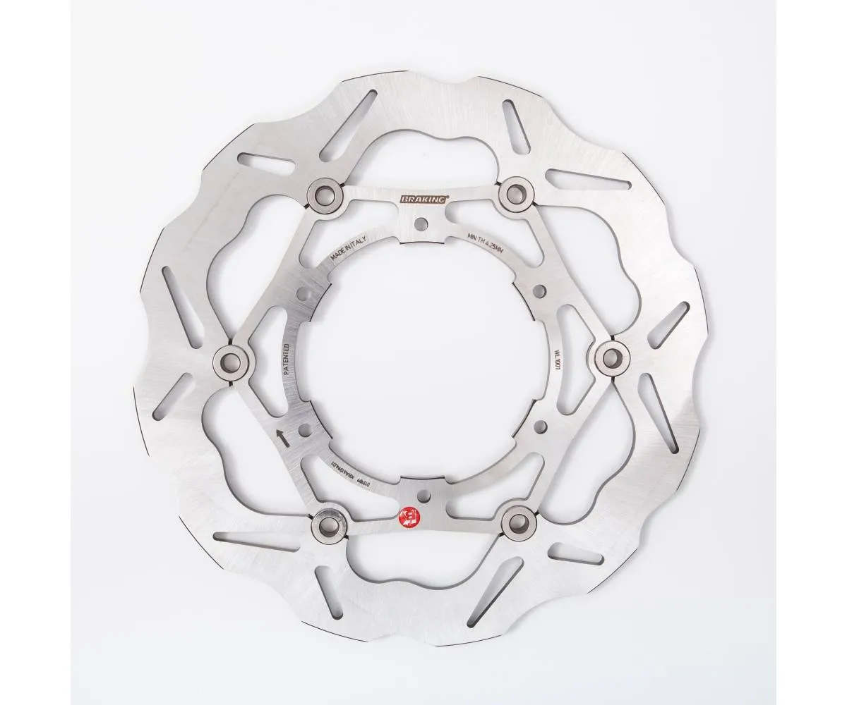 Wl1001 Disco Freno Posteriore Dx Braking W-flo Per Ktm Adventure 2013 > 2015-WL1001-117099