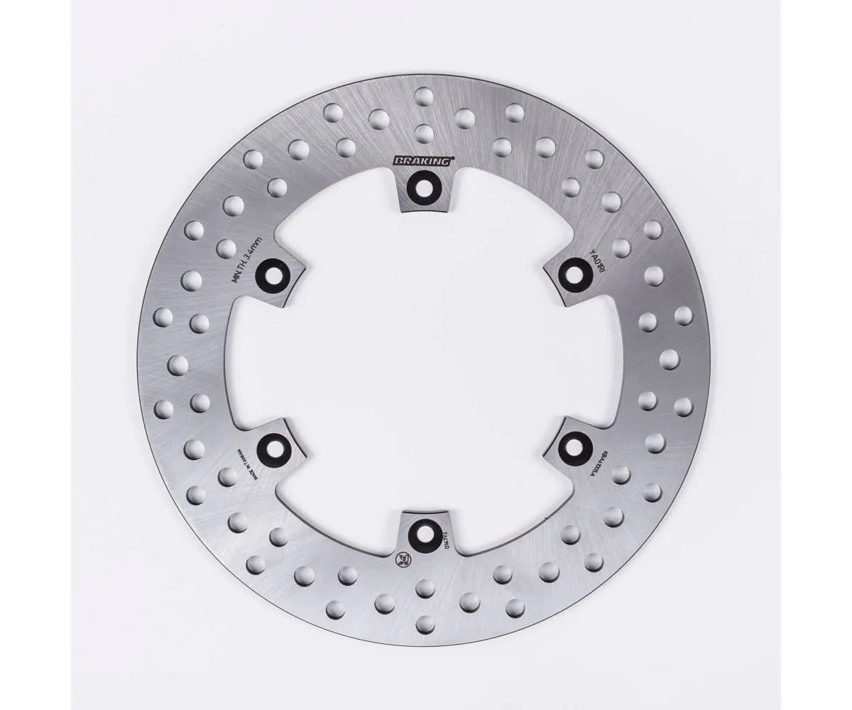 Ya01ri Disco Freno Posteriore Dx Braking R-fix Per Tm Gs- Mc 1990 > 1992-YA01RI-119871