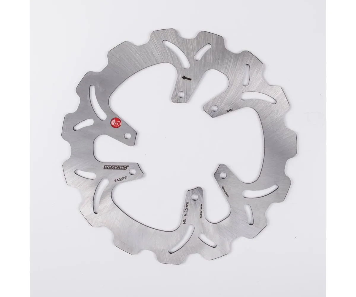 Ya06fid Disco Freno Anteriore Sx Braking W-fix Per Tm Gs- Mc 1990 > 1992-YA06FID-119870