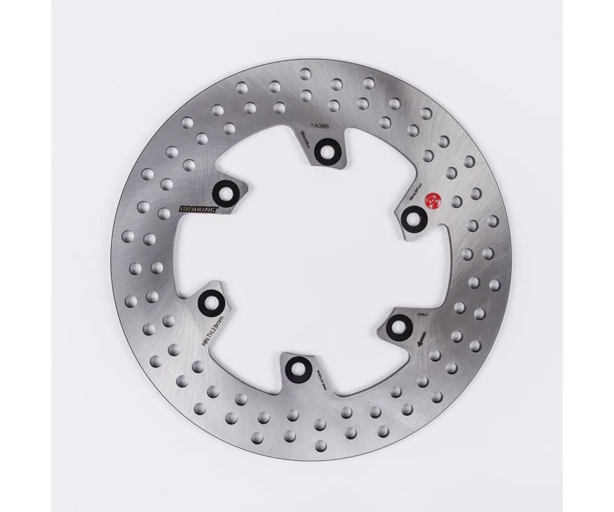 Ya08ri Disco Freno Posteriore Dx Braking R-fix Per Ducati 851 Strada - Sp 1988 > 1991-YA08RI-113632