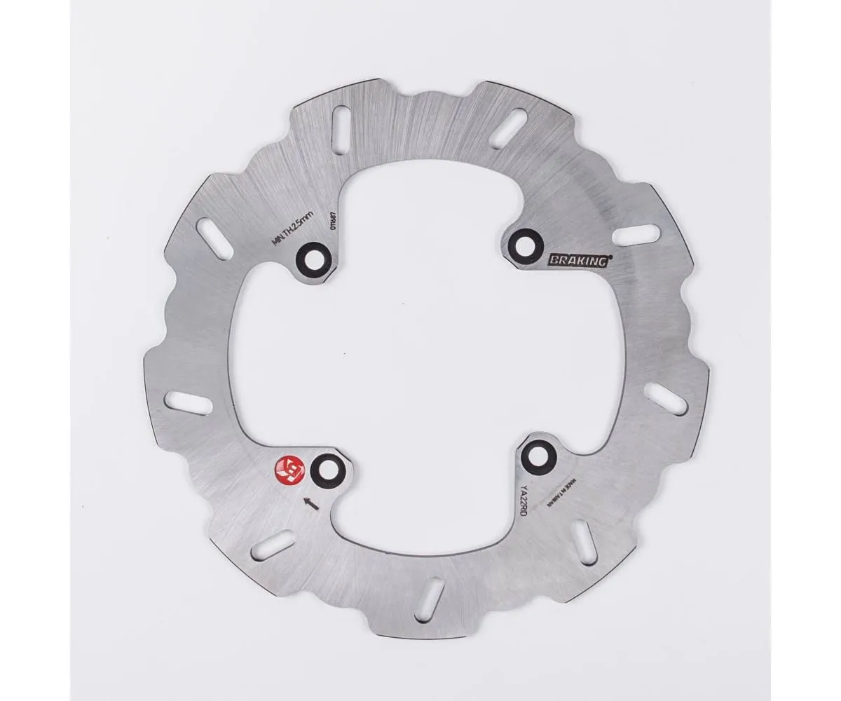 Ya22rid Disco Freno Posteriore Dx Braking W-fix Per Yamaha Yz 2018 > 2020-YA22RID-120764